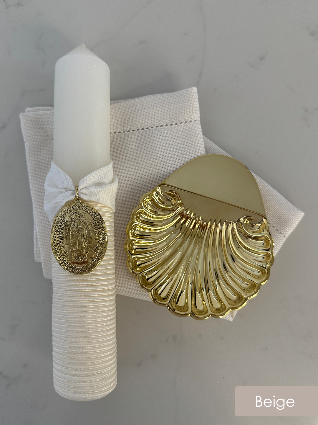 Kit Bautizo Baraona Beige