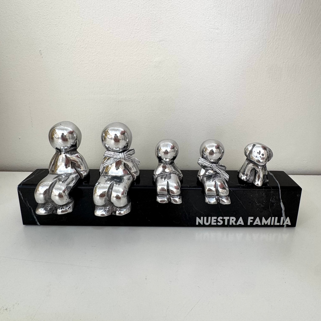 Familia personalizada en mármol