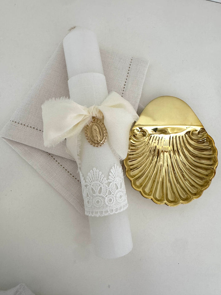 Kit Bautizo Roma Beige