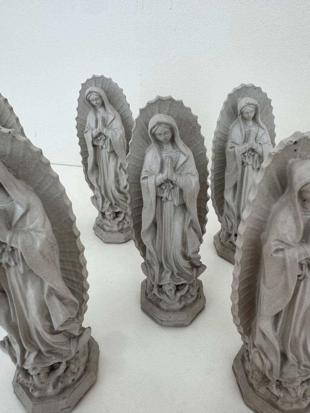 Virgen Concreto  - paquete de 15 piezas