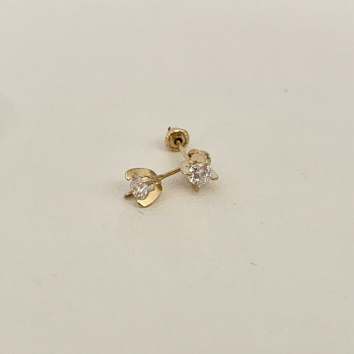 Broquel Zirconia Oro 14K