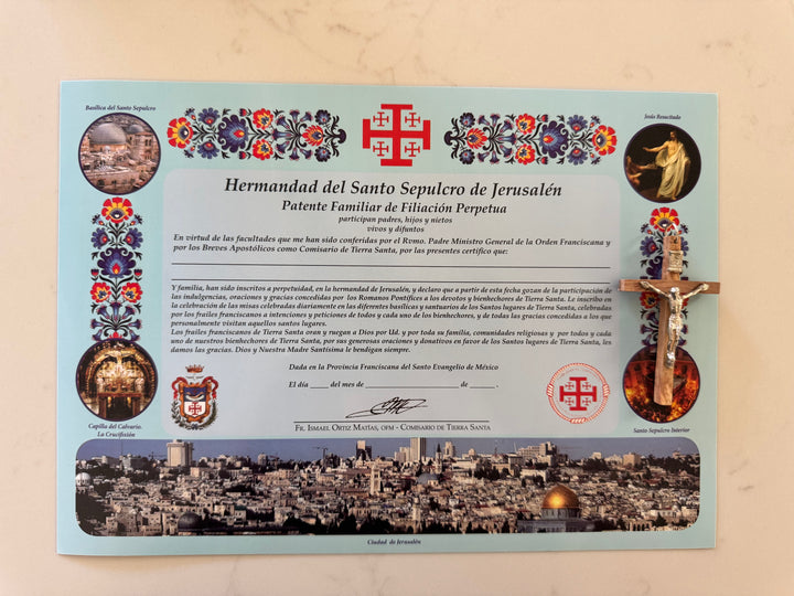 Misa Obra Pía Perpetua- Tierra Santa