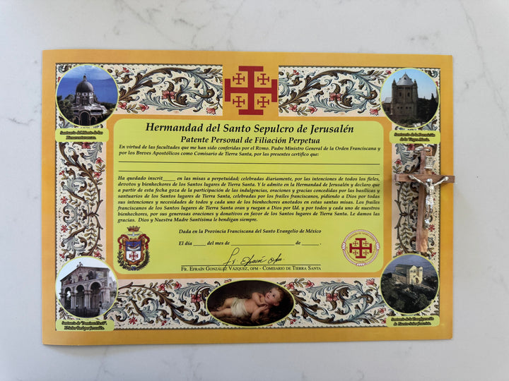 Misa Obra Pía Perpetua- Tierra Santa