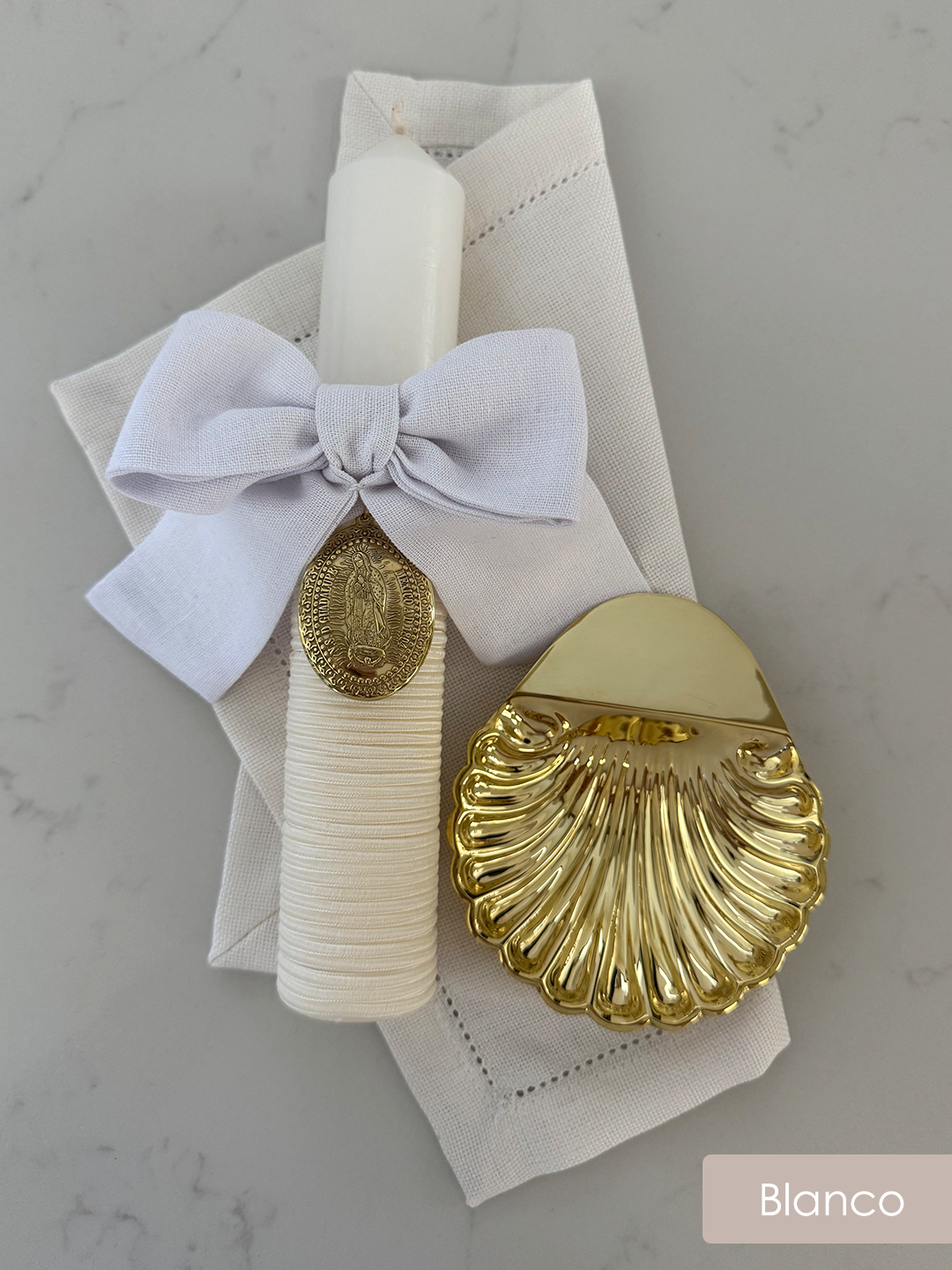 Kit Bautizo Maia Beige