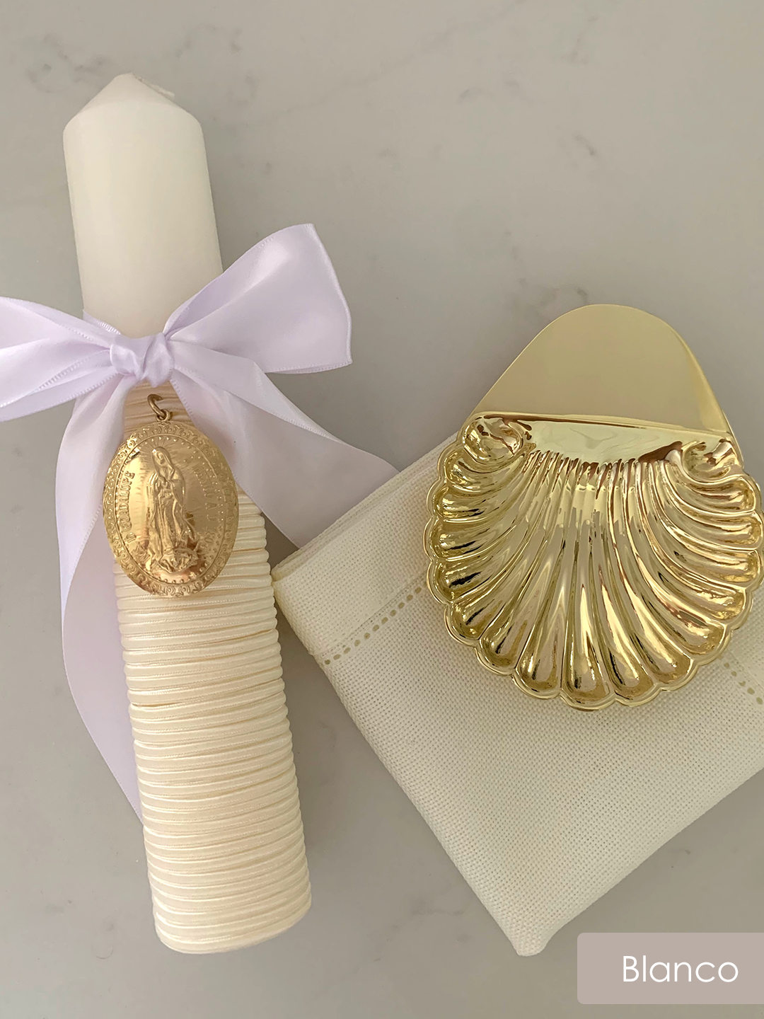Kit Bautizo Andretta Beige