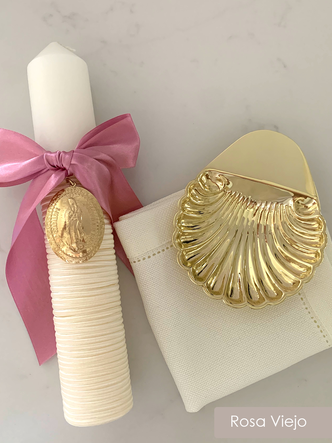 Kit Bautizo Andretta Beige