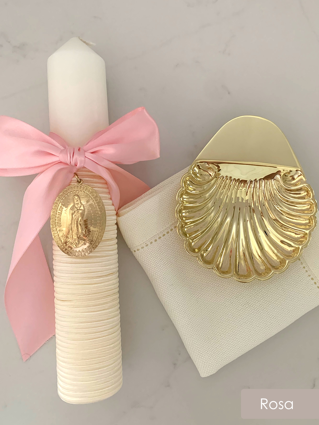 Kit Bautizo Andretta Beige